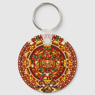mayan calendar key ring