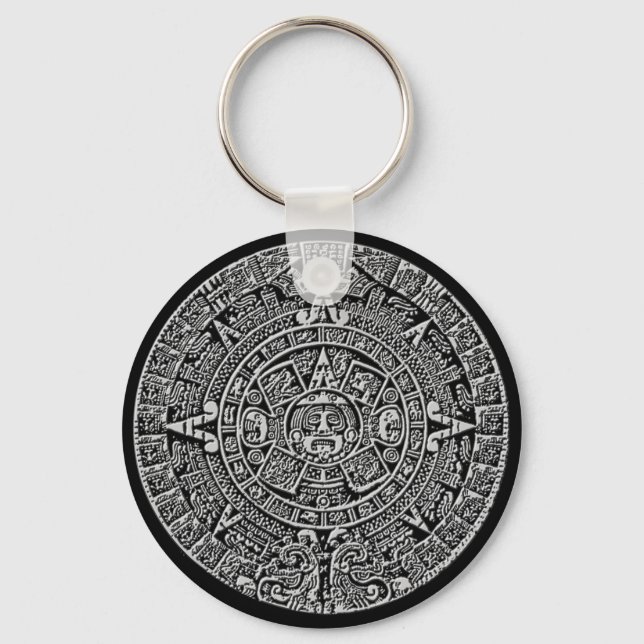 Mayan Calendar Key Ring (Front)