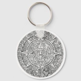 mayan calendar key ring
