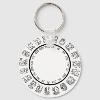 mayan-calendar key ring