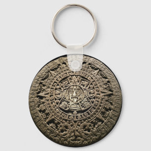 Mayan Calendar Key Ring