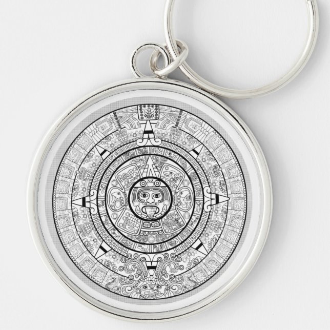 Mayan Calendar Keychain (Front)