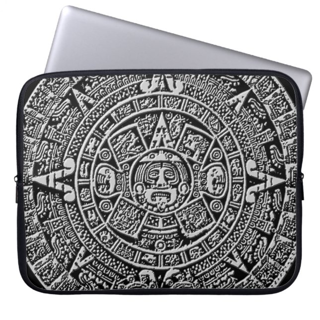 Mayan Calendar Laptop Sleeve (Front)