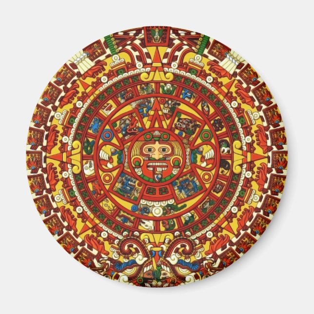 mayan calendar magnet (Front)