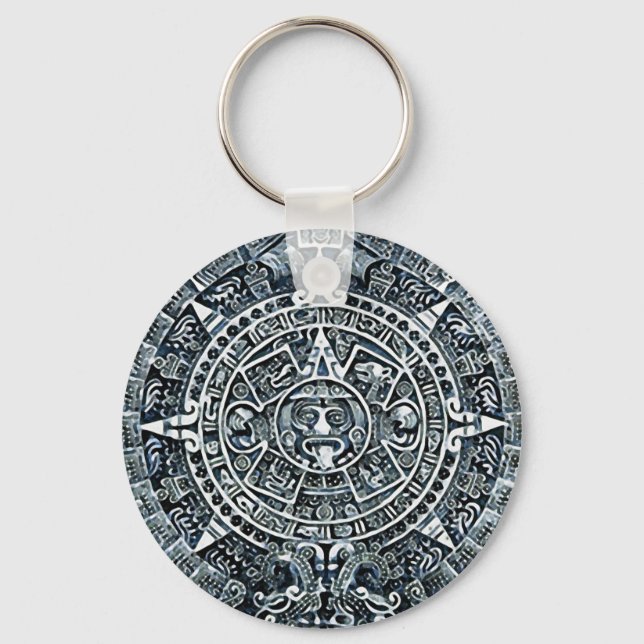 Mayan Calendar / Maya Kalender Key Ring (Front)