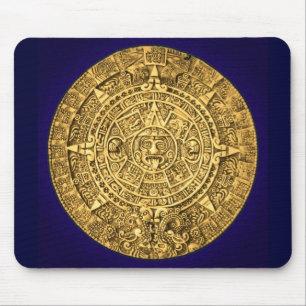 mayan calendar mouse pad