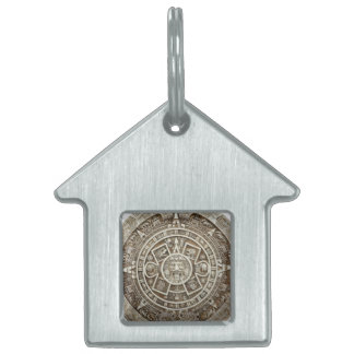 Mayan Calendar Pet ID tag