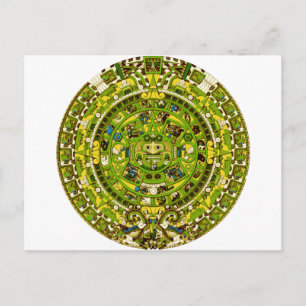 mayan calendar postcard