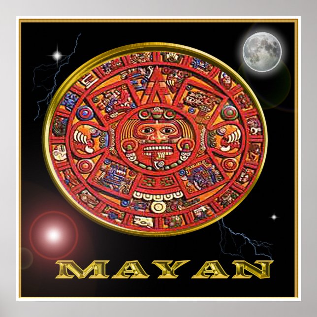 Mayan calendar poster (Front)