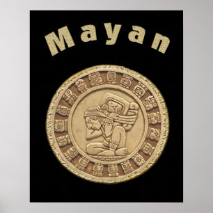 Mayan calendar poster