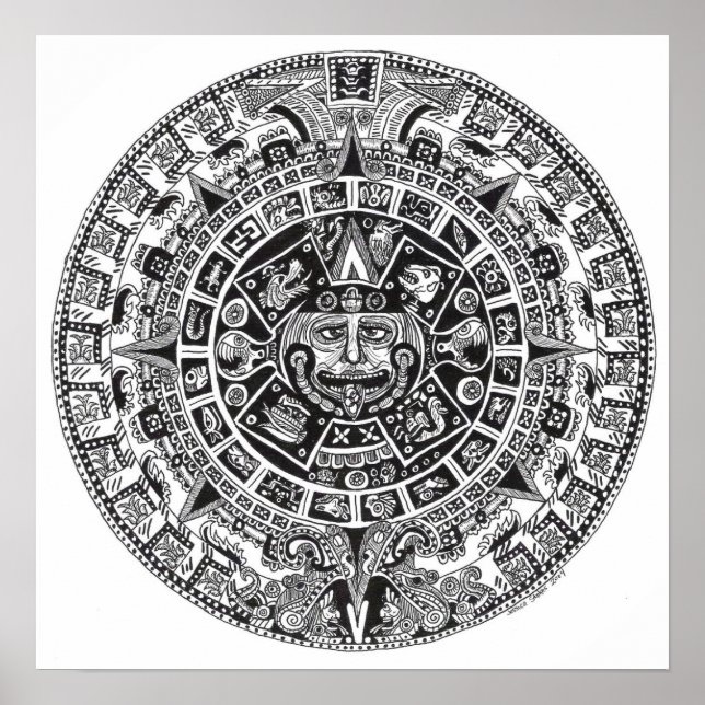 Mayan Calendar Poster (Front)