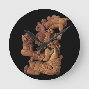 Mayan  calendar round clock