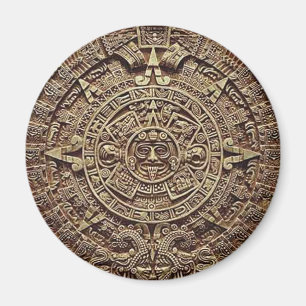 Mayan Calendar Stone 12.21.2012 Magnet