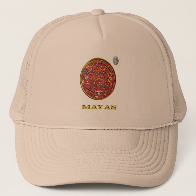 Mayan  calendar trucker hat (Front)