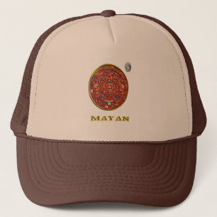 Mayan calendar trucker hat