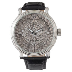 Mayan Calendar Wristwatc Watch