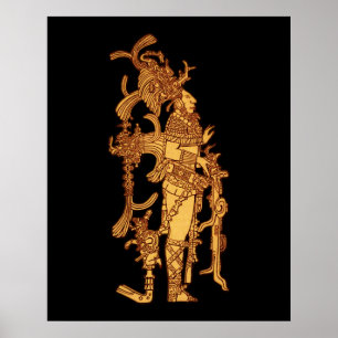 Mayan Ceremonial Dress Poster