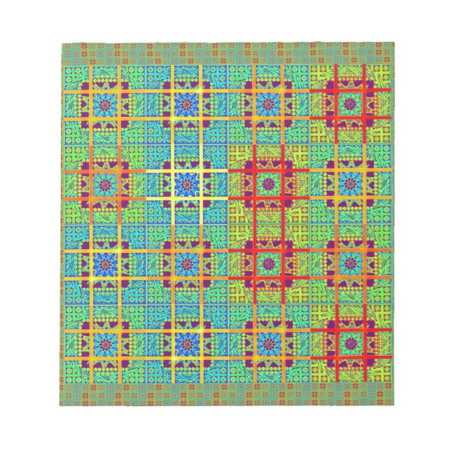 Mayan ethnic tribal pattern.jpg notepad (Front)