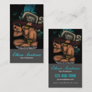 Mayan God Business Card