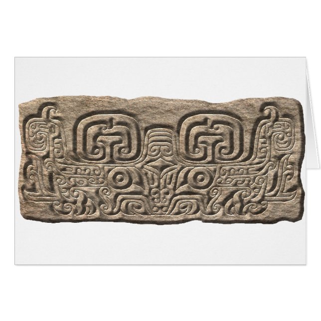 Mayan Jaguar-stone (Front Horizontal)
