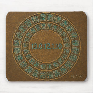 🖱️ Mayan Long Count Mouse Pad