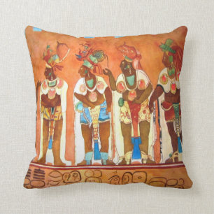 Mayan Men Cushion