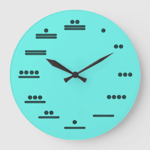 Mayan Number Analogue Clock
