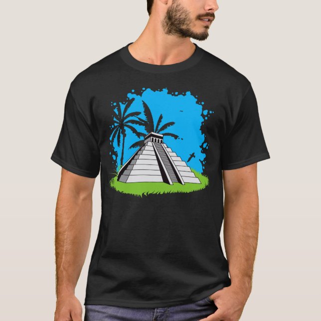 Mayan pyramid T-Shirt (Front)