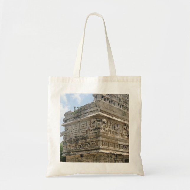 Mayan Ruin Tote Bag (Front)