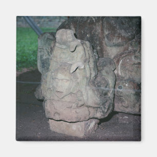 Mayan Ruins N.W. Honduras Photo Designed Colour Magnet