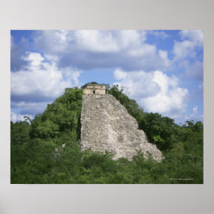 Mayan ruins of Coba, Yucatan peninsula, Mexico Poster