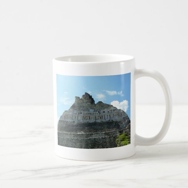 Mayan Ruins - xunantunich belise Coffee Mug (Right)