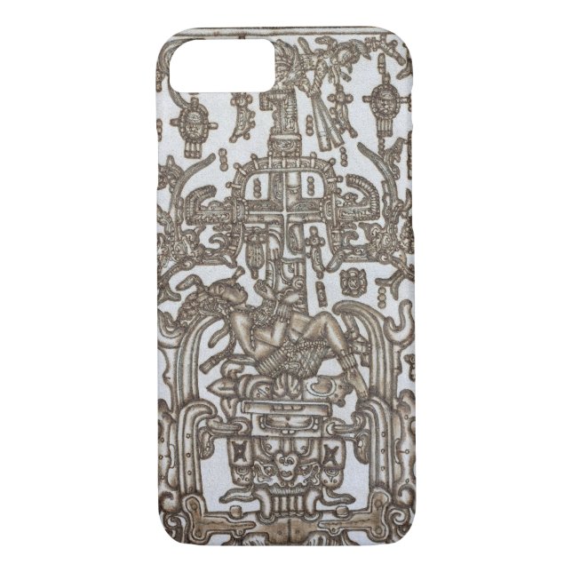 Mayan Ruler Pakal Kim Case-Mate iPhone Case (Back)