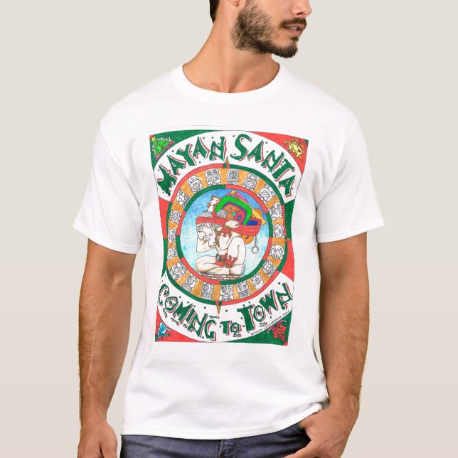Mayan Santa t-shirt (Front)