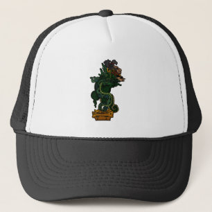 Mayan Serpent God_Cutout Trucker Hat
