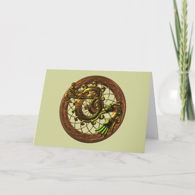 Mayan Snake Card (Front)