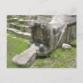 Mayan Snake Postcard