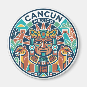 Mayan Sun God (Kinich Ahau) Mexico Magnet
