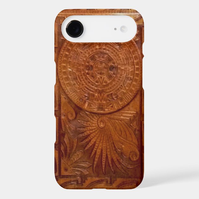 Mayan tooled leather style iphone Case-Mate iPhone case (Back)
