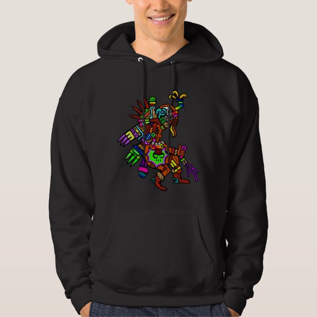 Mayan Trance Dance Hoodie (Front)