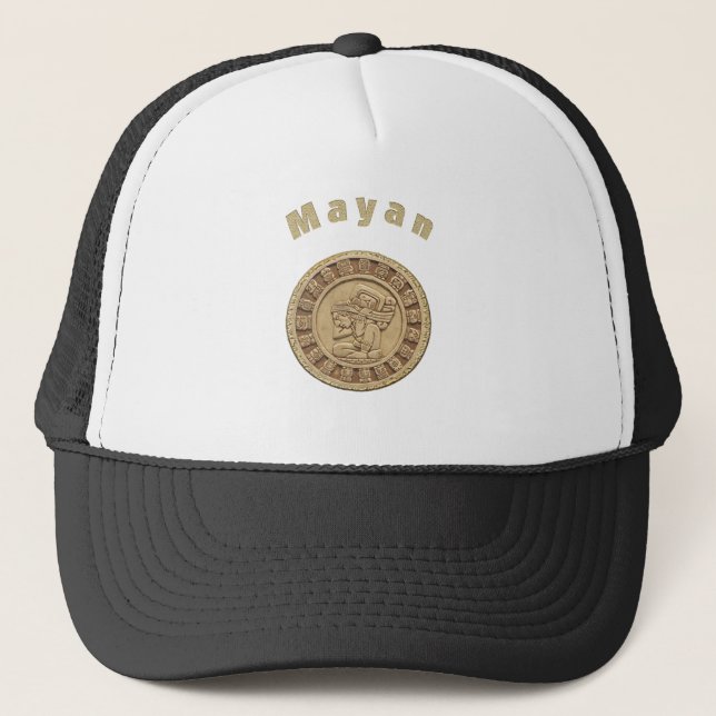 mayan trucker hat (Front)