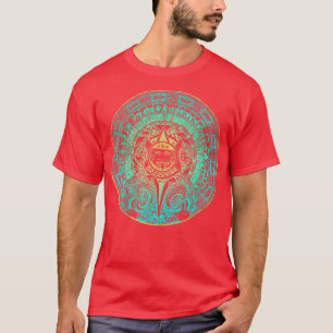 Mayans Astronomy Calendar Mexican Mayas Art T-Shirt