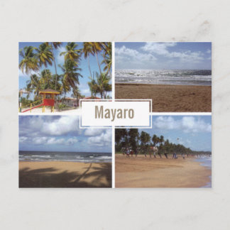 Mayaro Beach Collage (Multi-view) Postcard