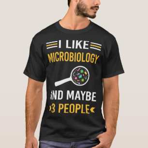 Maybe 3 People Microbiology Microbiologist T-Shirt