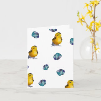 Maybelline Hatched Cloth Easter Napkins Card