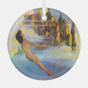 Mayfield Parrish The Dinkybird Suncatcher Glass Tree Decoration