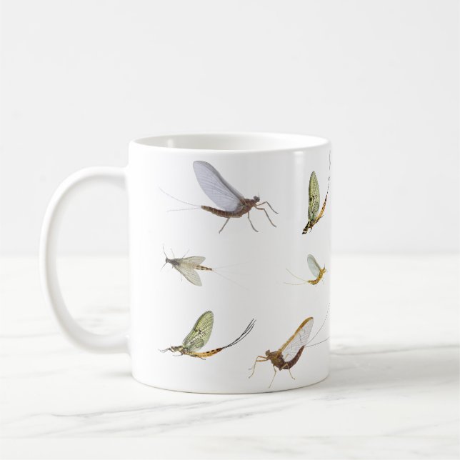 Mayflies  coffee mug (Left)