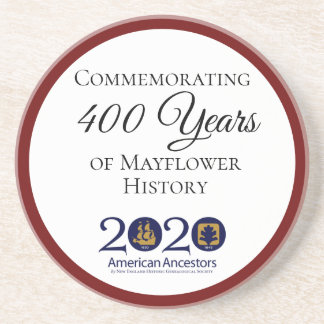 Mayflower 2020 American Ancestors Coaster