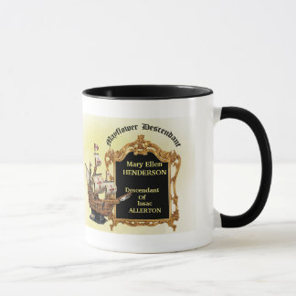 Mayflower Descendant Coffee Mug