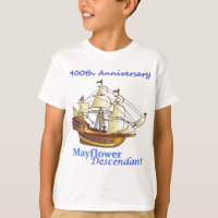 Mayflower Descendant Sailing Ship Anniversary
